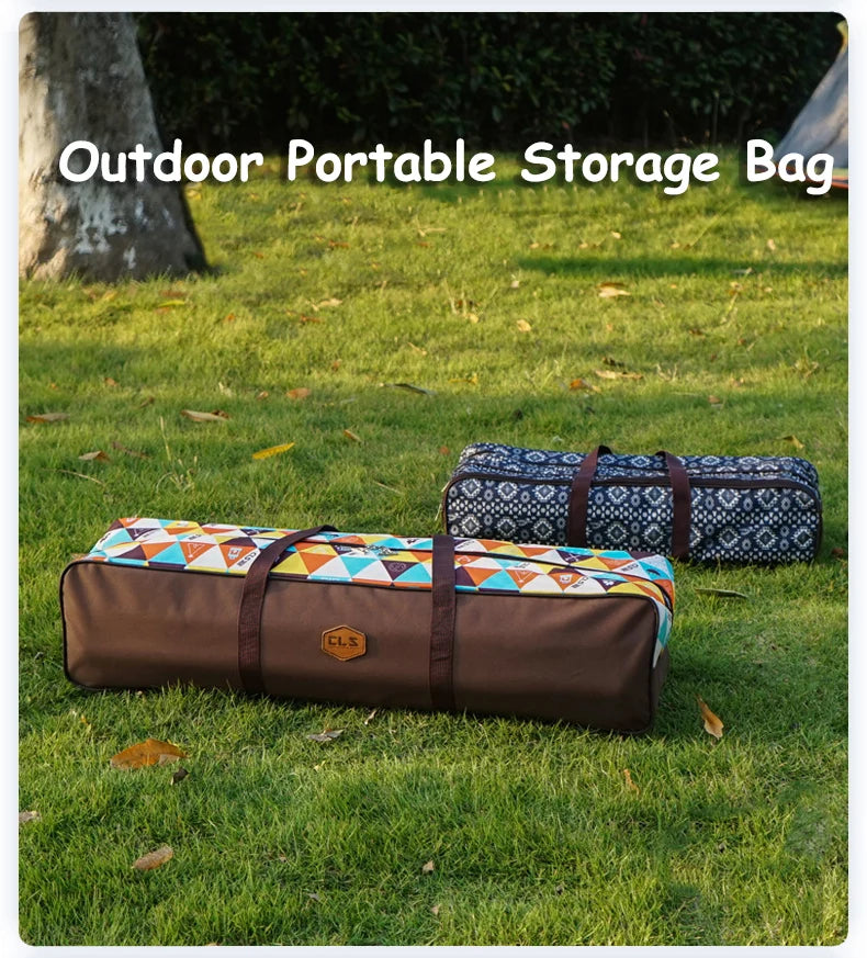 Outdoor Canopy Pole Storage Bag, Picnic Folding Tables, Chairs, Fishing Gear, Camping Tools, Storage Bag