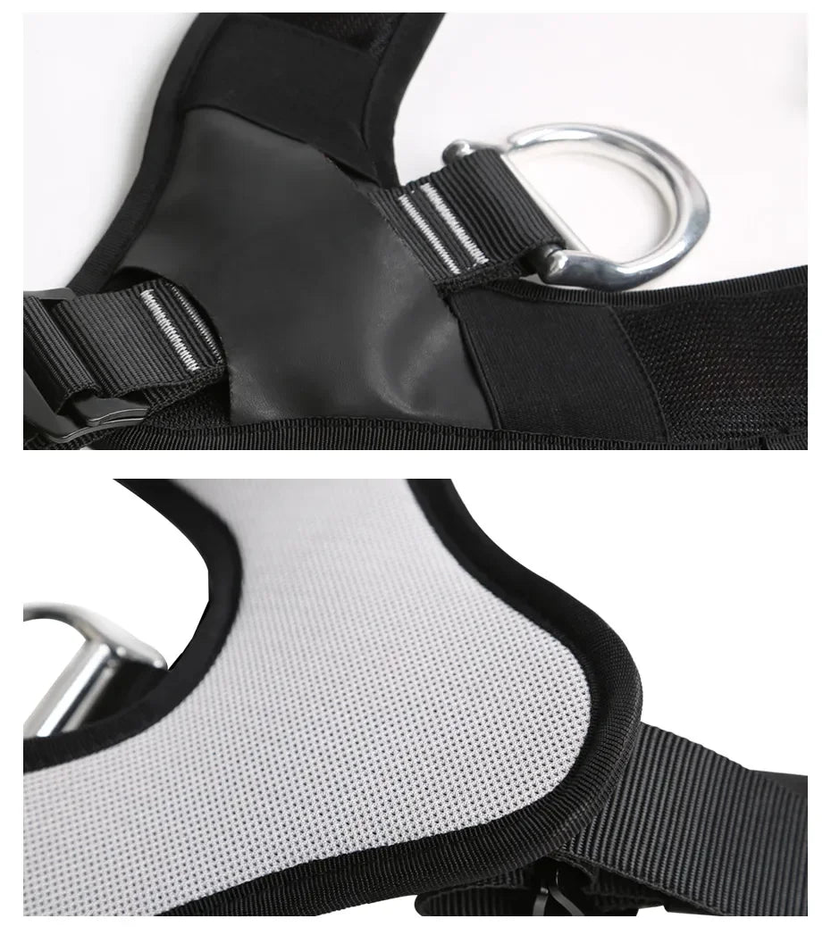 Outdoor Upper Body Harness Chest Support Safety Belt For Mountaineering Tree Work Rock Climbing High-altitude Operation