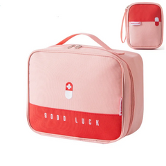 Portable Medicine Bag Cute First Aid Kit Medical Emergency Kits Organizer Outdoor Household Medicine Pill Storage Bag Travel