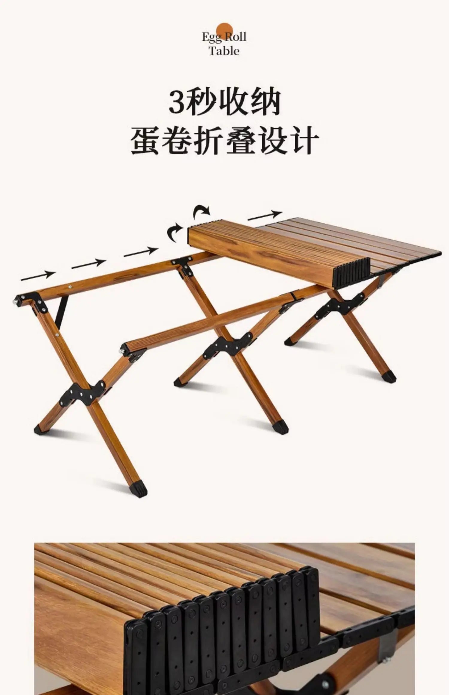 Outdoor Folding Table Portable Egg Roll Table Picnic Leisure Table And Chair Set Camping Folding Mesa Plegable Outdoor Furniture