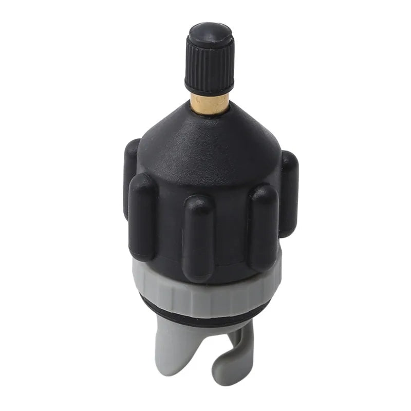 Air Valve Adapter Inflatable Rowing Rubber Boat Paddle Canoe Kayak Air Valve Pump Compressor Converter for SUP Board