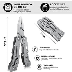 Hand Diy Multi Tools Multi-tool Folding Knives Scissor Cutters EDC Survival Gear Manual Pliers Fishing Outdoor Survival Camping