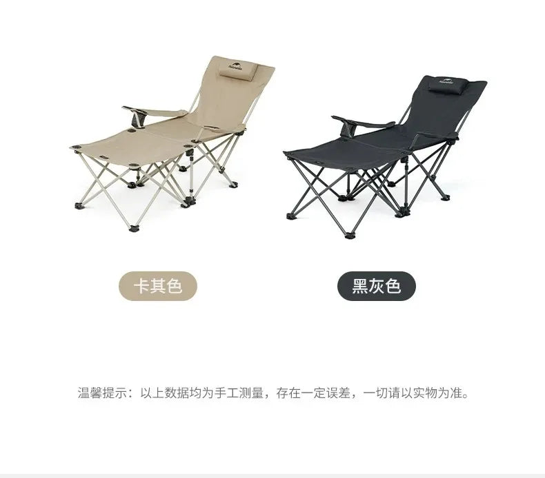 Naturehike Multifunctional Table Recliner Portable Outdoor Camping Folding Chair Leisure Backrest Chair