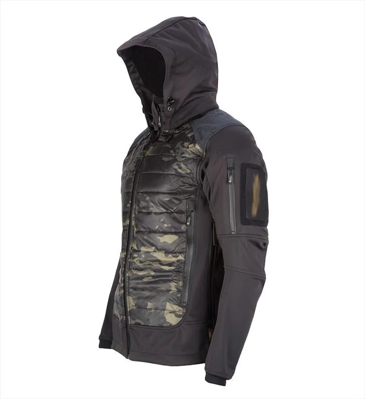 Outdoor Tactical Soft Shell Jacket Isg2.0 Upgraded Windproof And Waterproof Detachable Hood