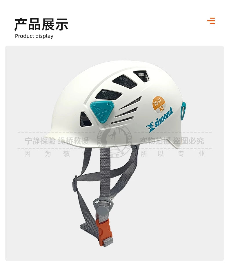 Outdoor Mountaineering, Rock Climbing, Ice Climbing, Impact Climbing Helmet, Safety Helmet