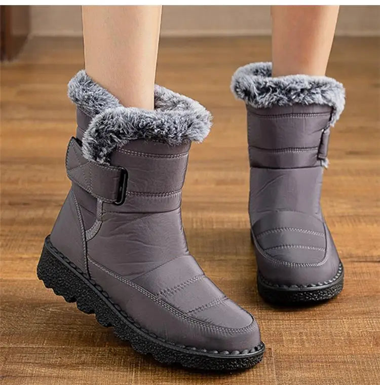 Snow Boots Women New Shoes Woman Waterproof Women Shoes Keep Warm Boots For Women Plush Fashion Botas Mujer Winter Boots