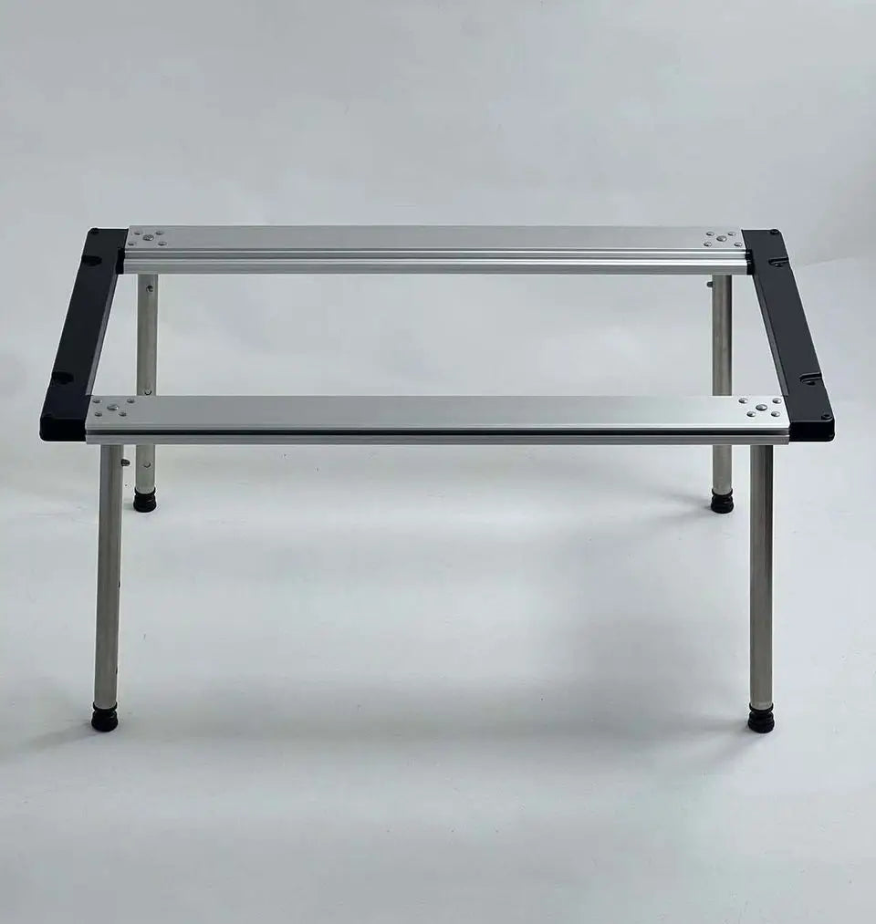 Camping IGT Table Free Combination Table, Stainless Steel IGT Accessories, Outdoor Portable Folding Aluminium Alloy Table