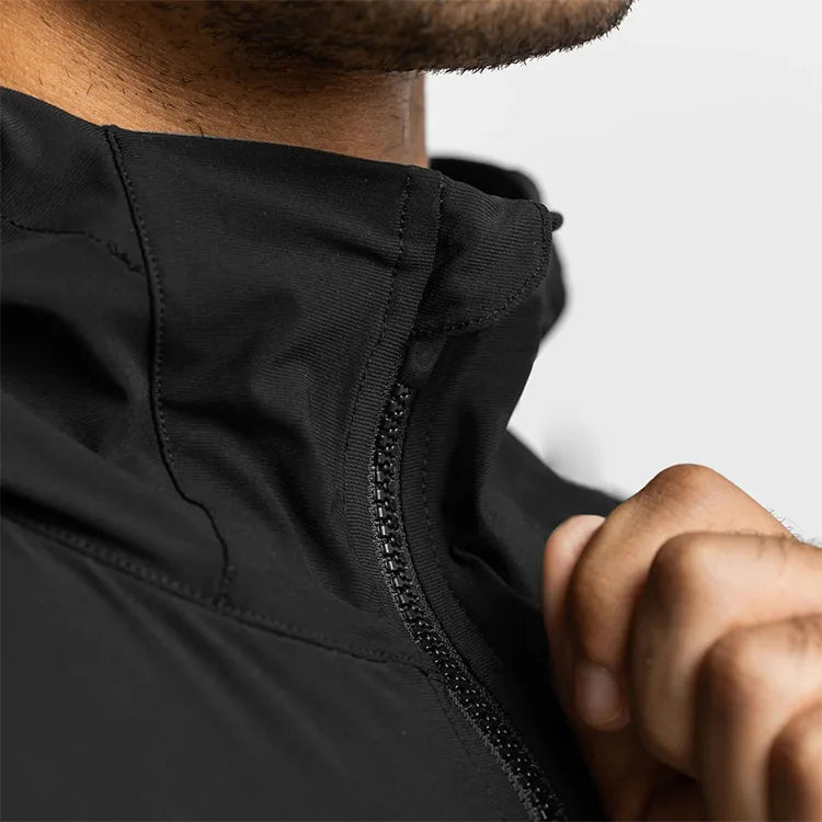 Men's Windbreaker Waterproof Running Jacket Soft Shell Hunting Clothing Hiking Coats Windproof Outdoor Softshell Fitness Jackets