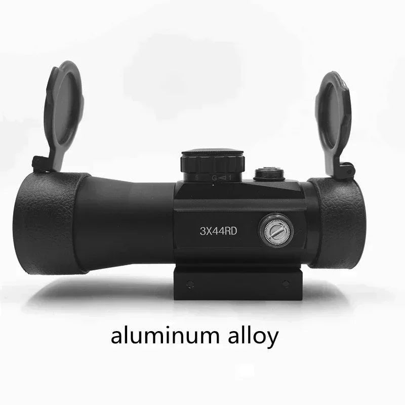 3x44 Red Dot Scope 1x40 Hunting Lunettes Telescopic Sight 11/20mm Track Installation Spotting Scope for Rifle Outdoor Hunting