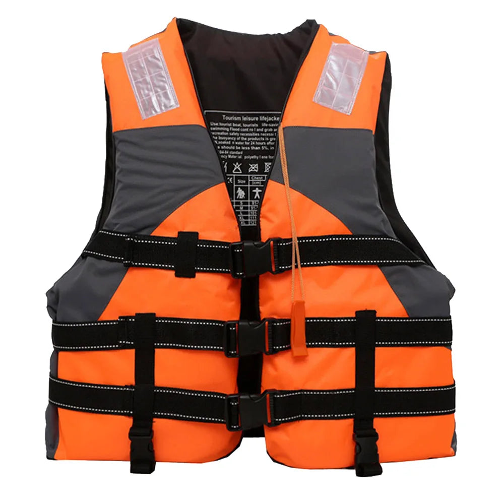 Kayak Life Vest Adults Surf Vest Motorboats Wakeboard Raft Rescue Boat Ski Water Sports Swimming Drifting Rescue Life Jacket