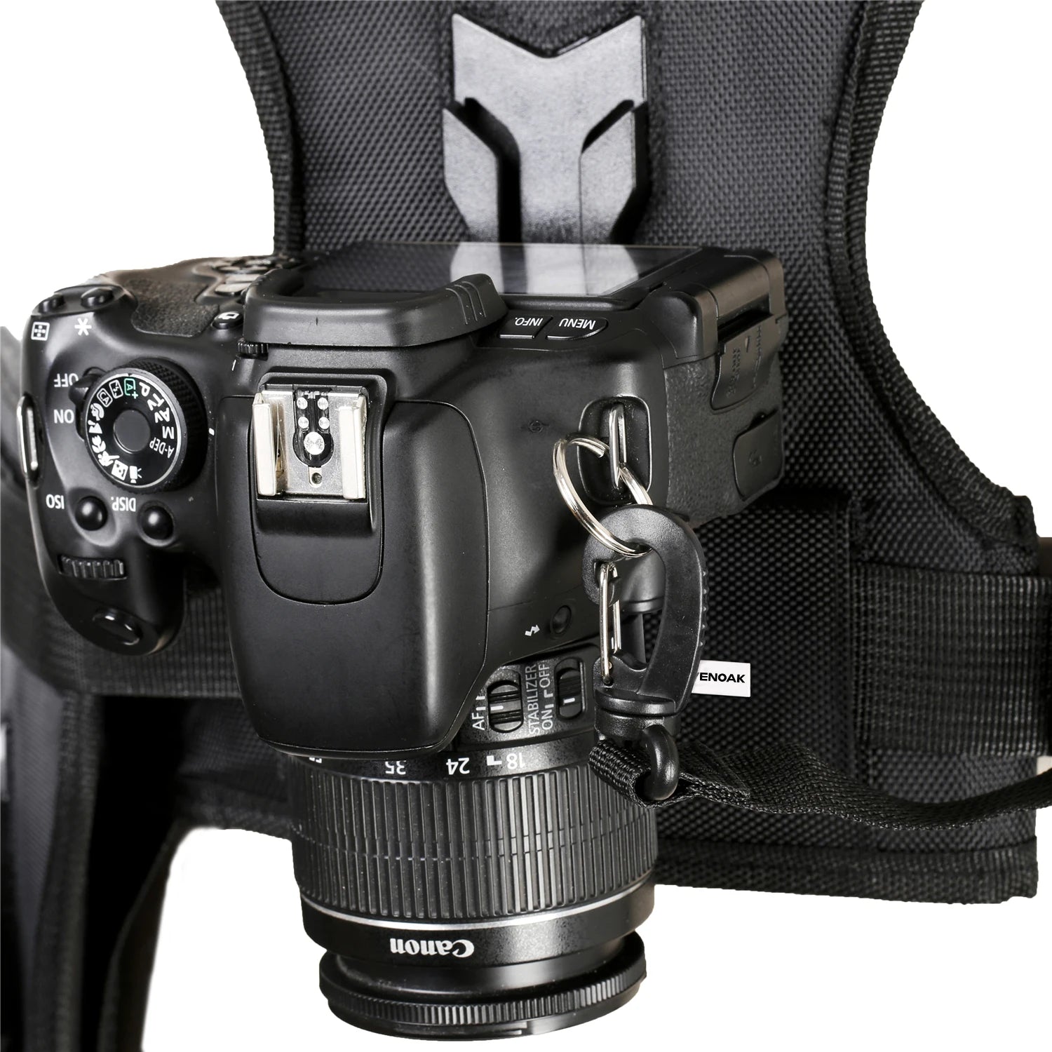 Sevenoak SK-MSP01 Dual Camera Harness Camera Strap Multi Carrying Chest Vest System for Canon Nikon Cameras Climbing Travel