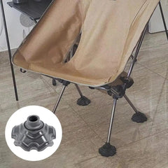 Non-deformable  Wear-resistant Folding Chair Foot Cover Impact Resistant Table Leg Pad Shock-proof   Chair Accessories