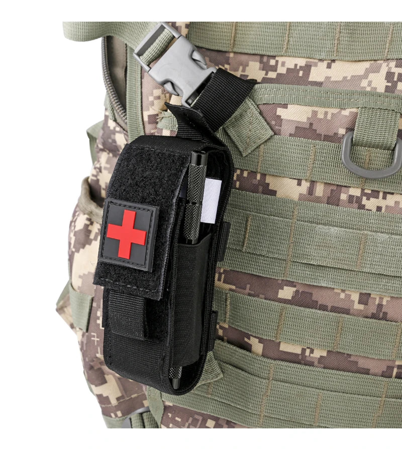 Cat First Aid Kit Tourniquet Molle Survival Set Pouch Nursing Holder Medical Gear Scissors Bag Outdoor Equipment