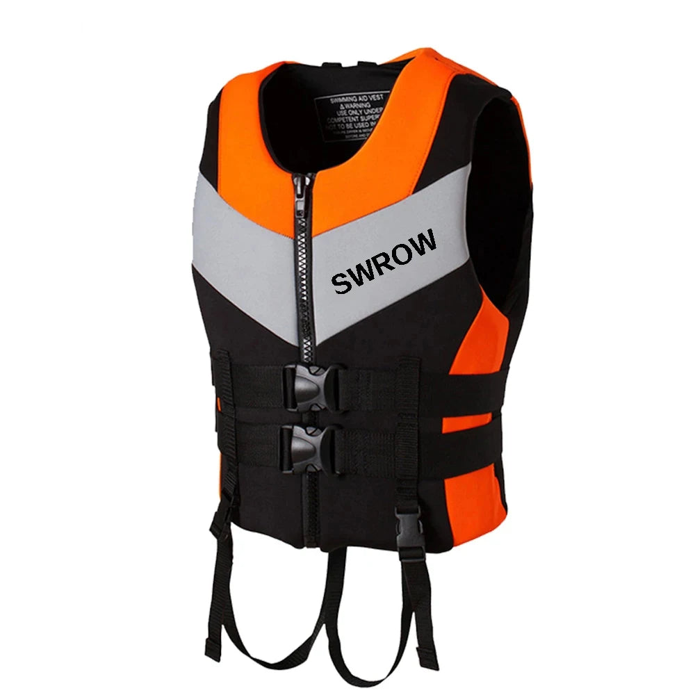 Life Vest Adults Surf Vest Kayak Wakeboard Motorboats Raft Rescue Boat Jet Ski Water Sports Swimming Drifting Rescue Life Jacket