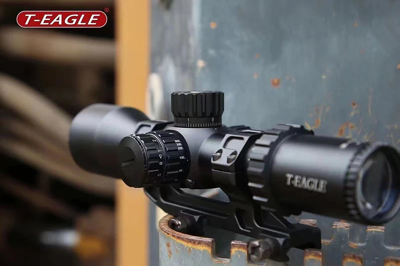 T-EAGLE New MR3-12x42 FFP Tactical Riflescope  Spotting Rifle Scope Hunting Optic Collimator Airsoft Gun Sight