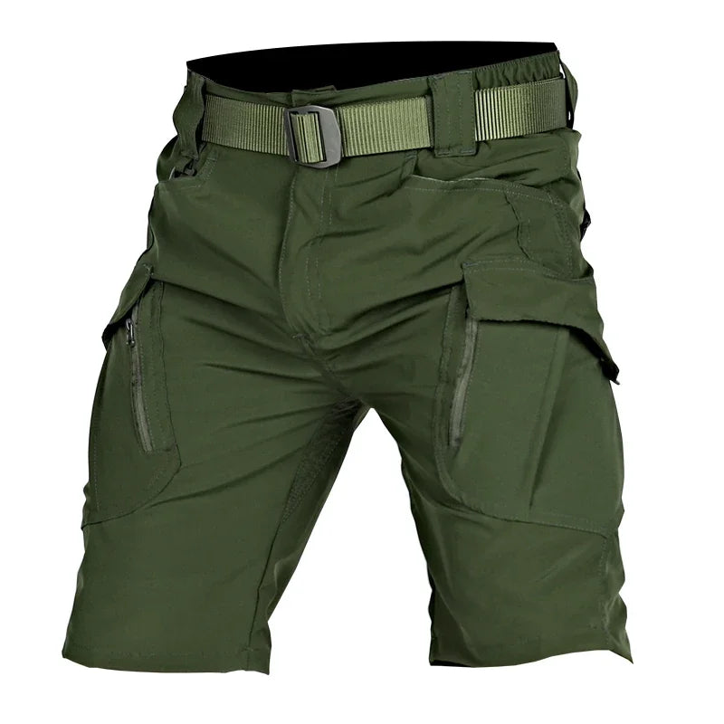 Outdoor Military Tactical Shorts for Men, Waterproof Urban Short Trekking Pants, Multi Pocket Hiking Shorts, Summer Clothing