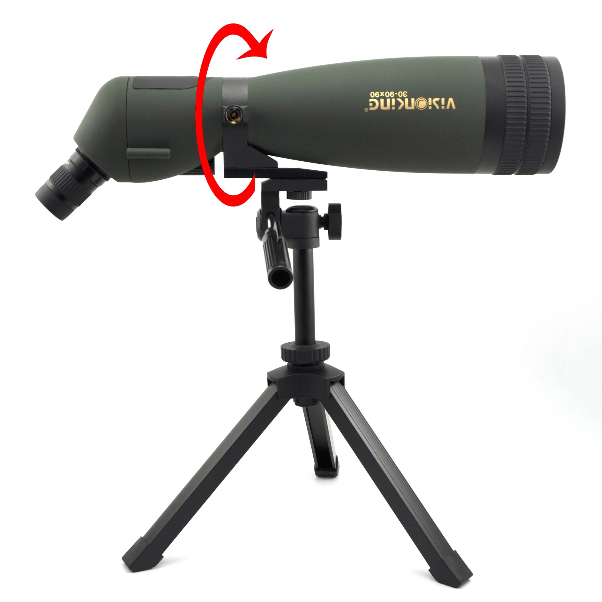 Visionking 30-90x90 Zoom Spotting Scope High Power Monocular Telescope For Hunting Golf Shooting With Phone Camera Adapter