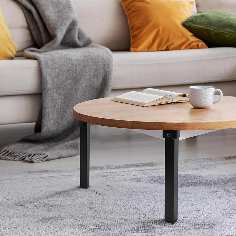 1Pcs Metal 90° Folding Support Legs Bed Leg Coffee Table Legs Sofa Legs Invisible Bed Legs Feet Home Table Legs Accessories