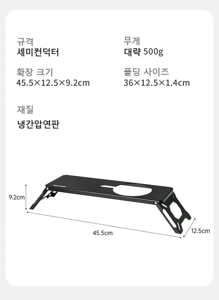 Naturehike Camping Stove Outdoor Kitchen Gas Stove IGT Burner Portable Cookware Ultralight Three-Head Gas Burner Rack BBQ Picnic