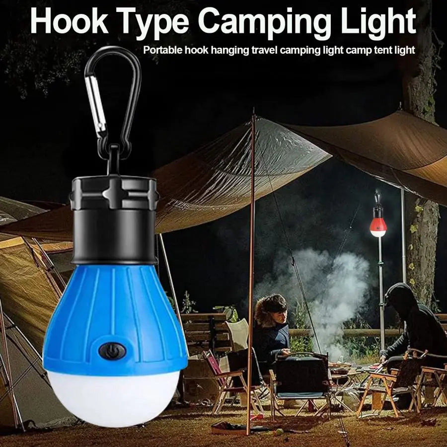 Camping Light Portable LED Tent Light Lantern Bulb Emergency Lights Tent Lamp Camping Accessories for Backpacking Hiking Camping