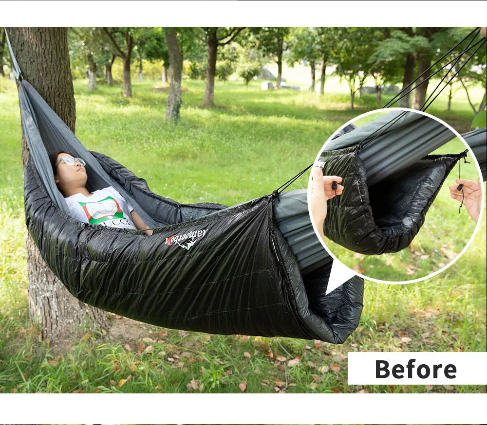 Kamperbox Down Quilt Underquilt Sleeping Bag Down Hammock Underquilt Down Camping Quilt Sleeping Bag Tourism