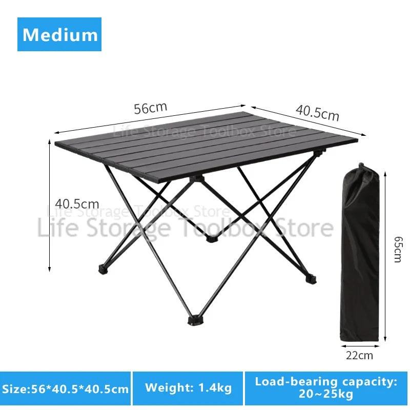 Outdoor Folding Chair, Simple and Portable, Chicken Roll Table Folding table Picnic table Coffice Table Camping table BBQ Table