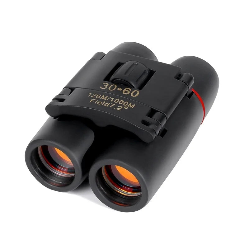 30x60 HD Professional Binoculars Highs Definition Power Foldable Telescope Trips Child Outdoor Bird Watching Camping Props Gift