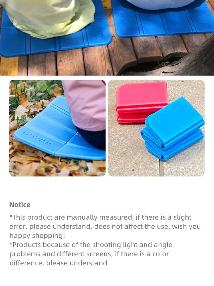 Foam XPE Folding Cushion Beach Camping Portable Moisture Proof Mats Outdoor Portable Waterproof Small Picnic Pad 6 Colors