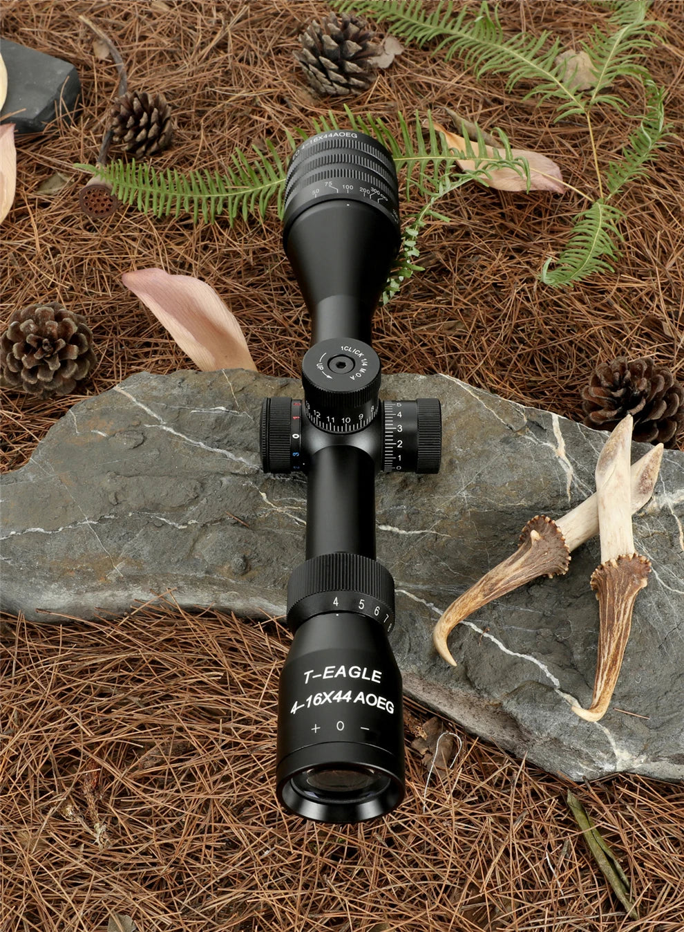 T-EAGLE EO 4-16X44AOEG Riflescope Spotting Scope for Hunting Optical Collimator Gun Sight Red Green Blue Illumination Airsoft