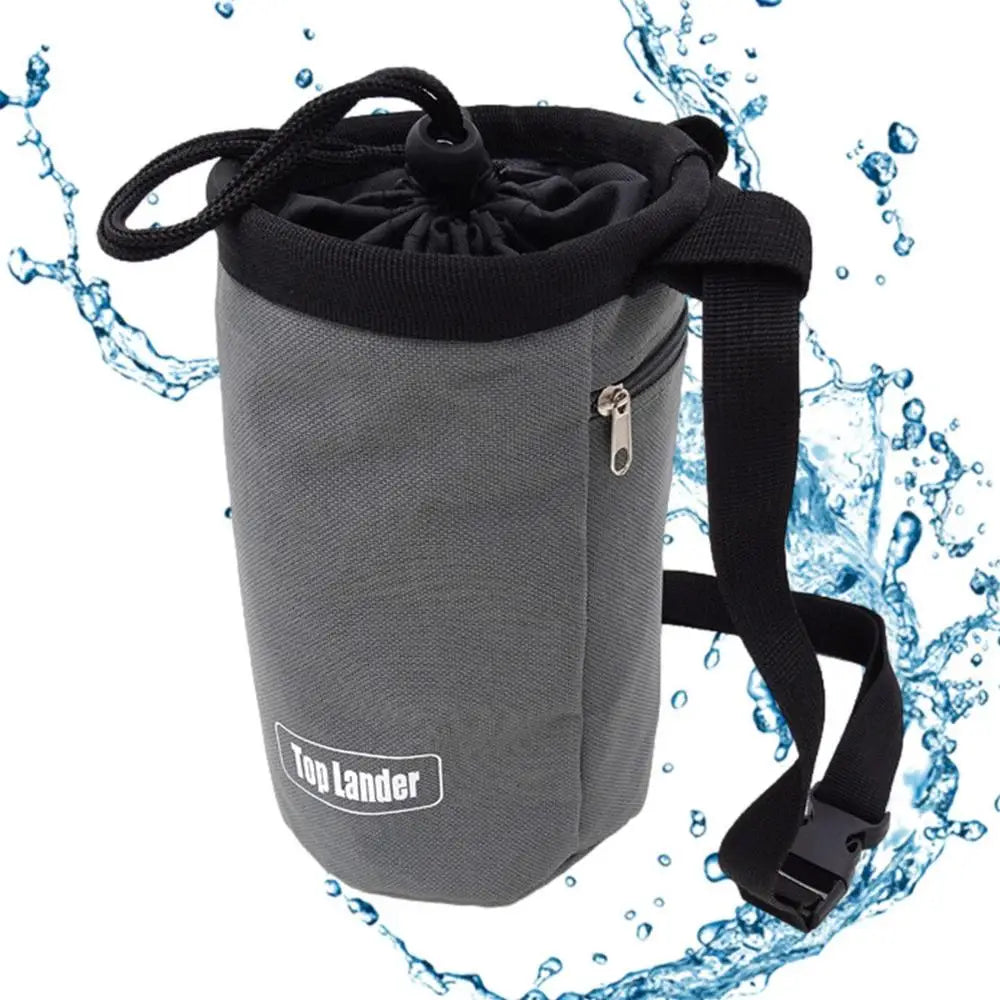 Magnesia Sack Rock Climbing Chalk Bag Waterproof Pocket For Weight Lifting Outdoor Bouldering Magnesia Pouch Climbing Equipment