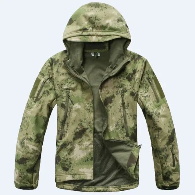 Waterproof Shark Skin Soft Shell Jacket or Pants Men Tactical Camouflage Jacket Winter Autumn Coat Clothes