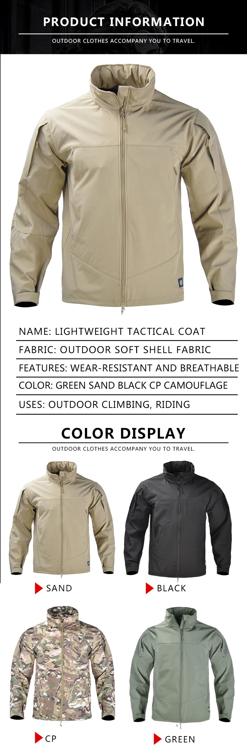 HAN WILD Fashion Jacket Men Tactical Waterproof Camouflage Hunting Clothes Airsoft Climbing Clothing Windbreakers Hiking Jackets