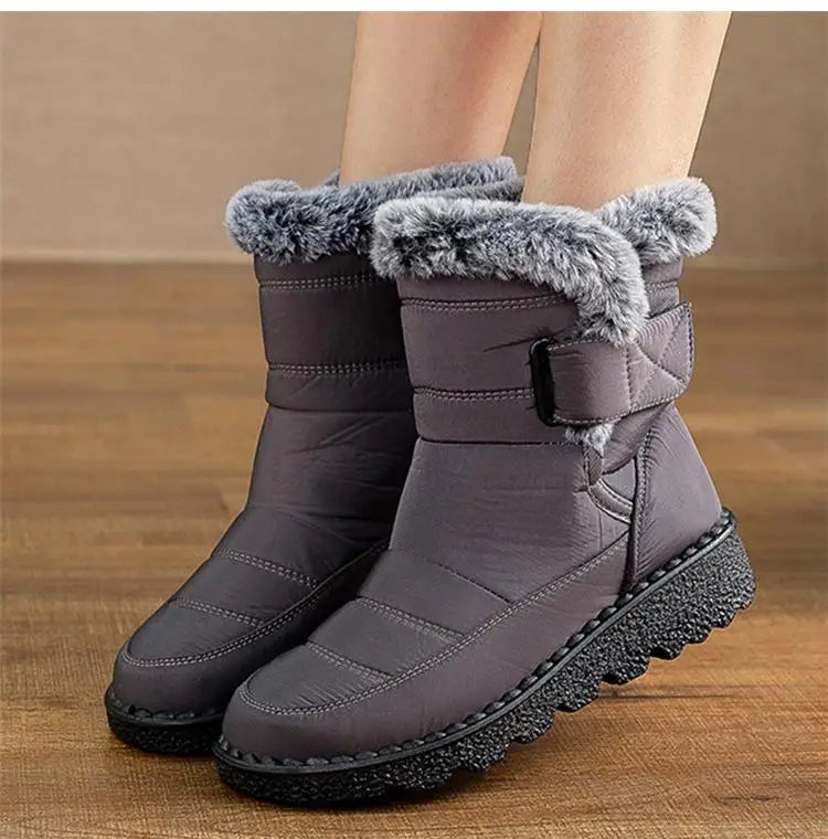 Snow Boots Women New Shoes Woman Waterproof Women Shoes Keep Warm Boots For Women Plush Fashion Botas Mujer Winter Boots