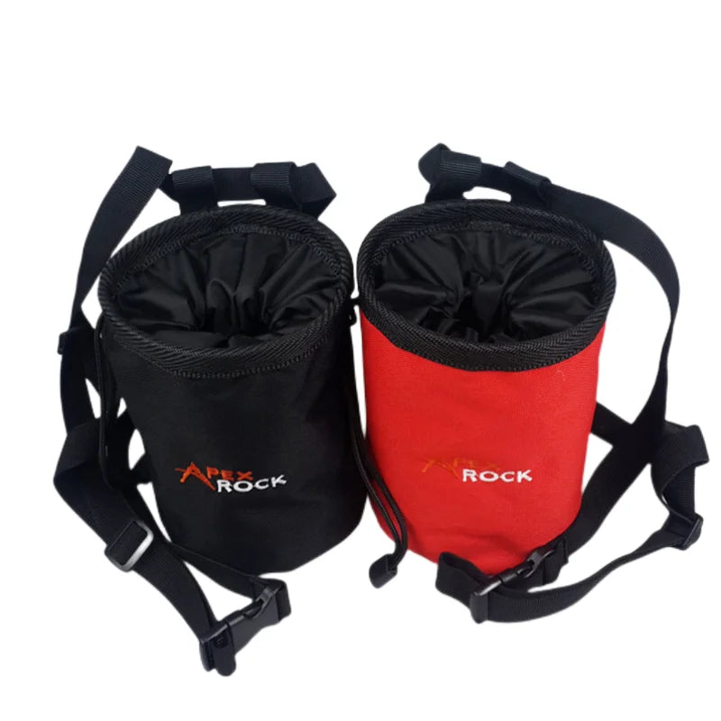 Premium Gym Chalk Bag for Rock Climbing Weight lifting Climbing Chalk Drawstring Bag Magnesium Powder Bag Fitness Accessories