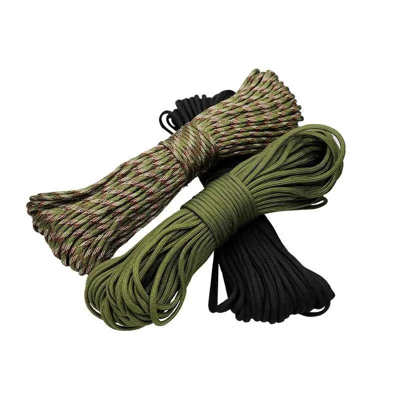 4mm Diameter Seven Core Umbrella Rope Hiking Camping Parachute Rope Tether Tent Rope Multifunctional Emergency 31m 7 Strand Cord