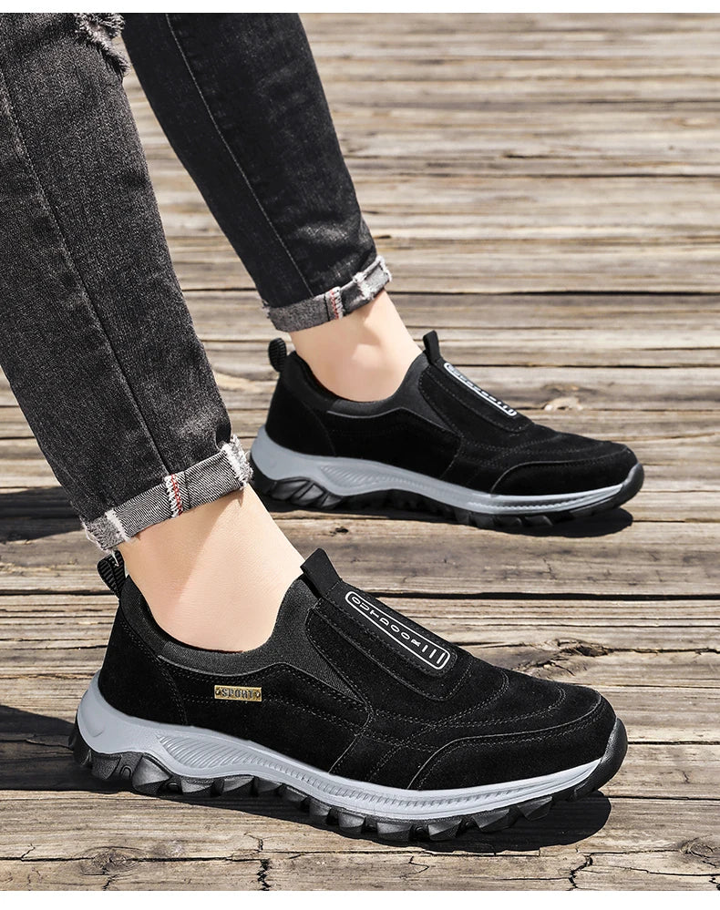 2023 New Outdoor Hiking Camping Light Running Jogging Casual Sports Men's Shoes Non-slip Loafers Hiking Shoes Large Size 39-49