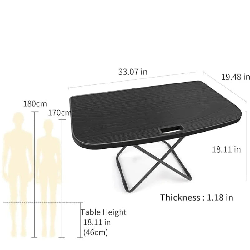 For Tesla Model Y 2020-2024 Travel Folding Camping Picnic Table,Fits Rear Trunk Portable Folding Boot Table and Chairs Set