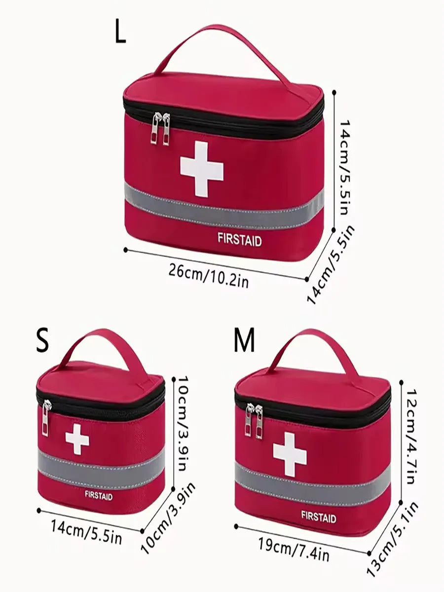 Ultra-Portable First Aid Kit for Emergency Response Water-Resistant and Easy-to-Carry Equipment in a Compact Bag