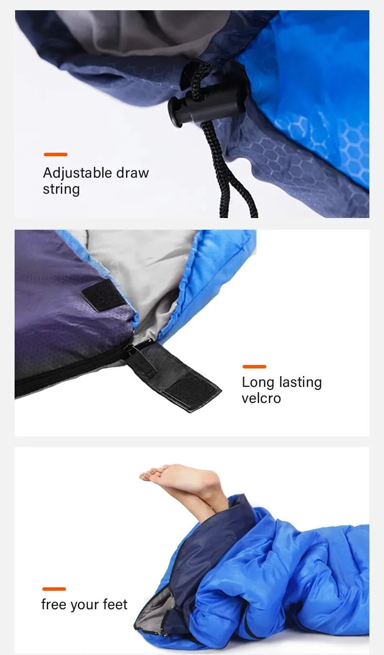 BISINNA Camping Sleeping Bag Ultralight Waterproof Winter Warm Envelope Backpacking Sleeping Bags for Outdoor Traveling Hiking