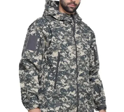 Waterproof Shark Skin Soft Shell Jacket or Pants Men Tactical Camouflage Jacket Winter Autumn Coat Clothes