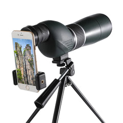 20-60X60 Spotting Scope Zoom Monocular Powerful Telescope Bak4 Prism Waterproof Anti-Fog For Camping Bird Watching Landscape