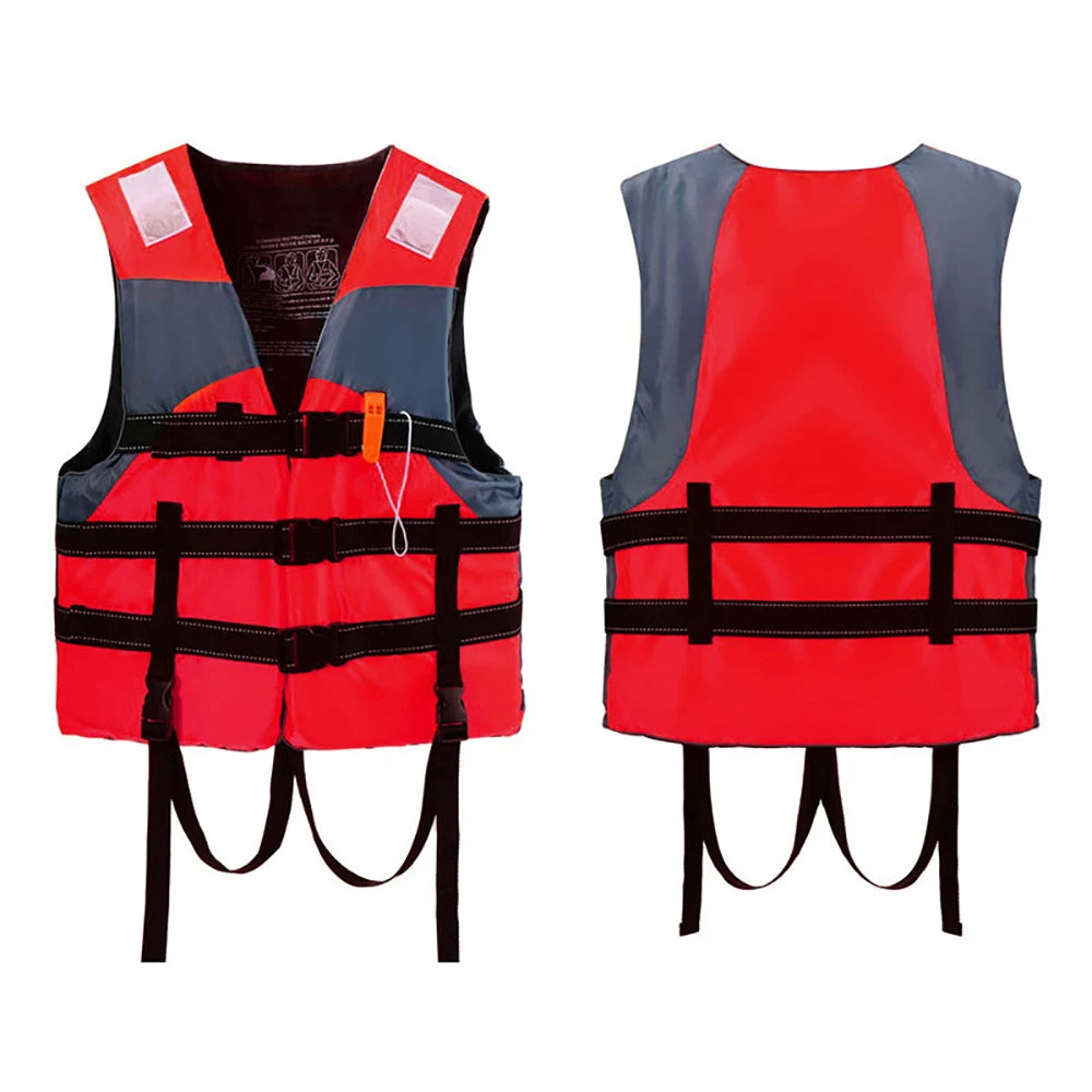 Kayak Life Vest Adults Surf Vest Motorboats Wakeboard Raft Rescue Boat Ski Water Sports Swimming Drifting Rescue Life Jacket