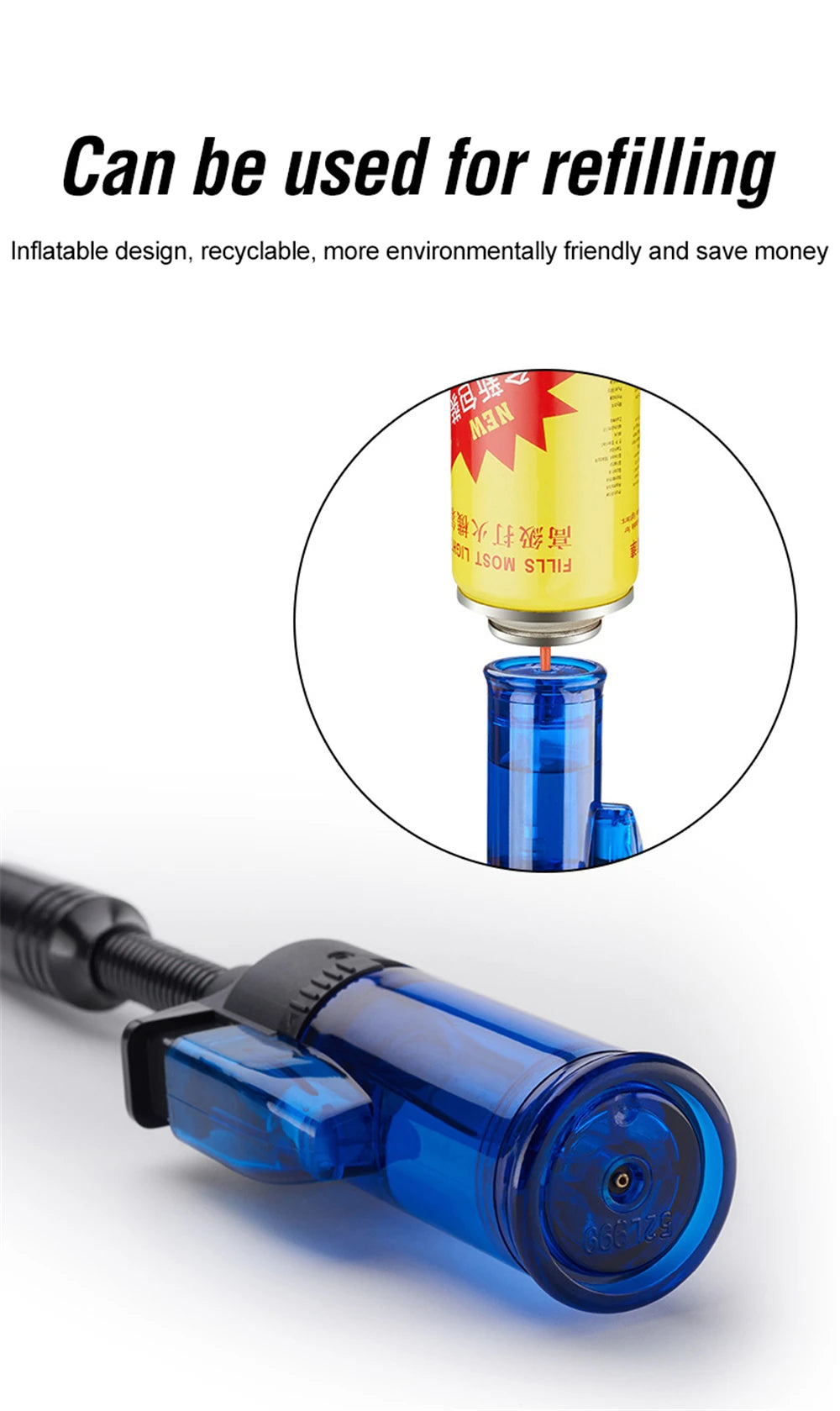 360 Degree Rotation Torch Lighter Jet Flame Butane Gas Lighters Turbo Windproof Refillable Ignition Gun Outdoor Camping BBQ Tool