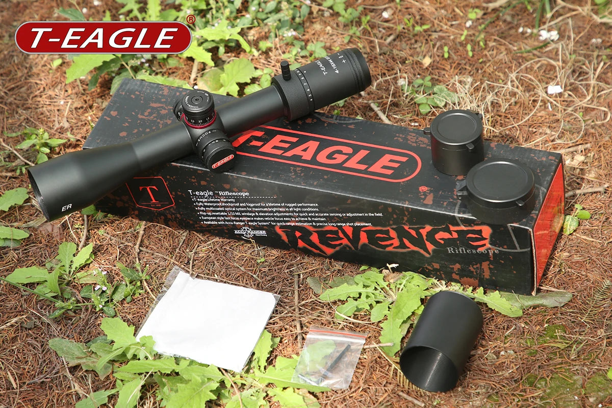 T-EAGLE  ER 4-16x44 SFIR Tactical Riflescope Airsoft Sight PCP Spotting Hunting Optical Collimato Rifle Scopes