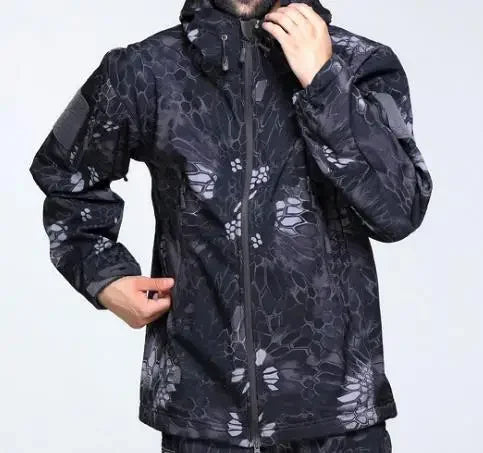 Waterproof Shark Skin Soft Shell Jacket or Pants Men Tactical Camouflage Jacket Winter Autumn Coat Clothes