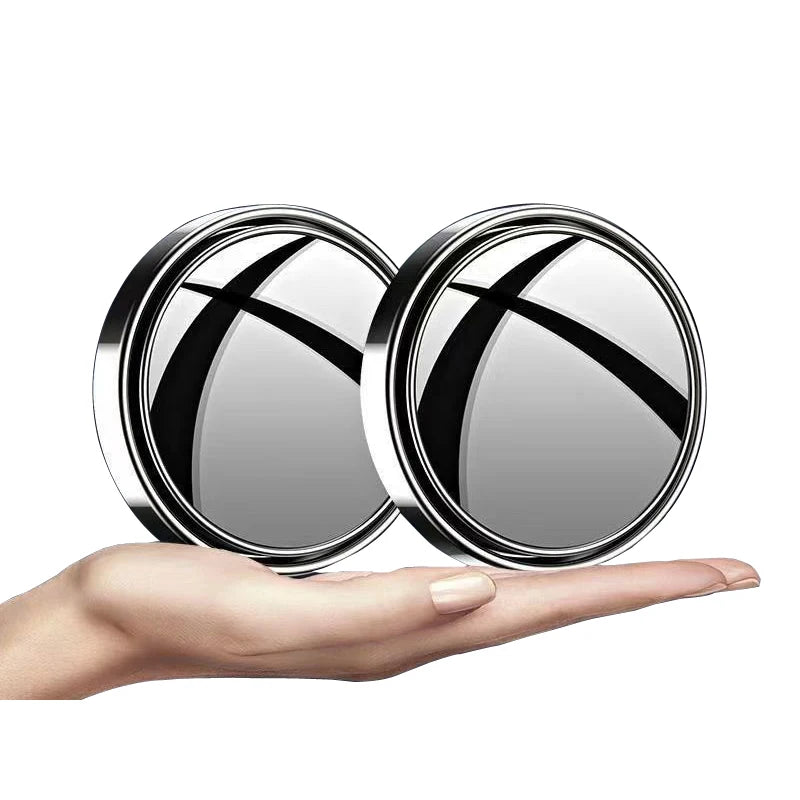 Car Rearview HD Adjustable Round Convex Mirror Blind Spot Auto Rearview 360 Degree Wide Angle Vehicle Parking Mirrors