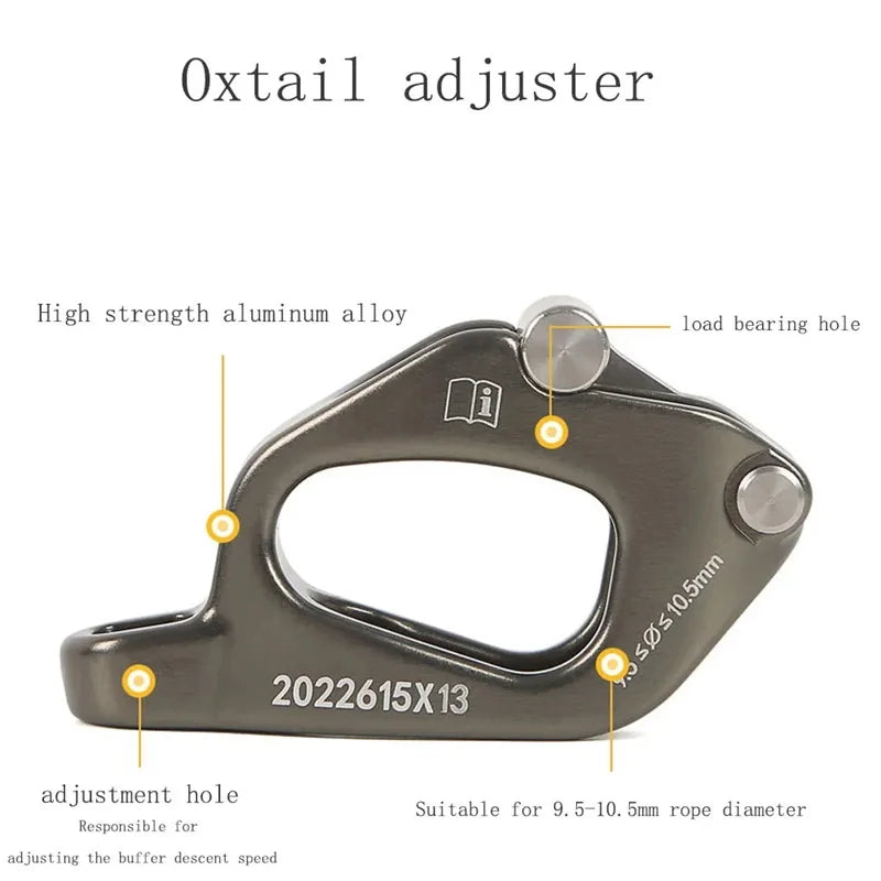 Outdoor Adjust Eye-to-eye Sling Rope Positioning Lanyard Adjuster For Ascend Descend Xinda Rock Climbing SRT Caving Tools