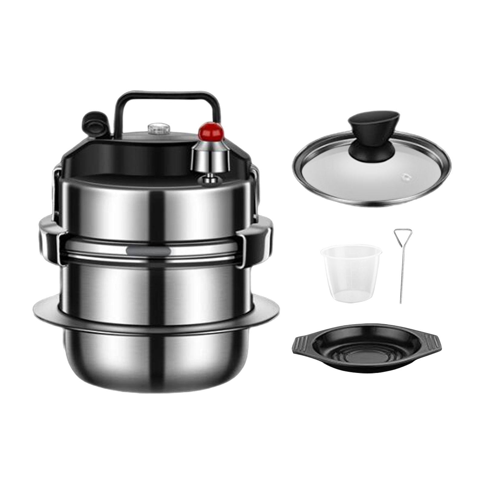 1.2L 1.6L Outdoor Portable Micro Pressure Cooker Kitchen Mini Cookware Cooking Pot for Family Household Small Pressure Cooker