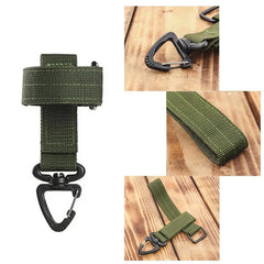 Gloves Clips Tactical Rope Buckle Outdoor Multi-purpose Tool Nylon Glove Hook Safety Clip Climbing Camping Tactical Sports Tools