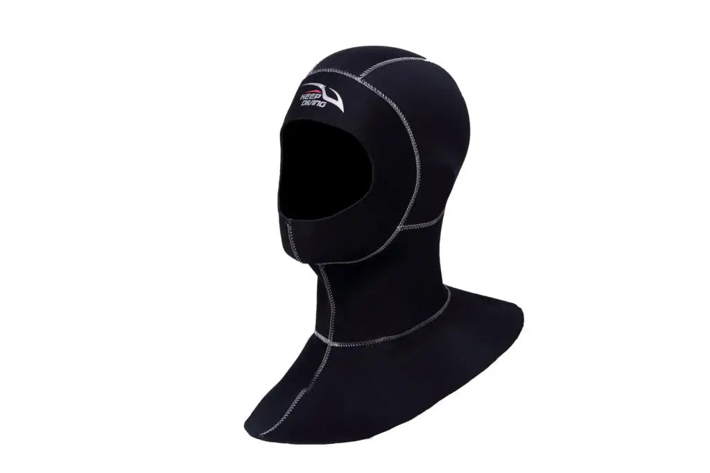 3mm Neoprene Scuba Diving Hood With Shoulder Snorkeling Equipment Hat Cap Winter Swim Warm Wetsuit Spearfishing